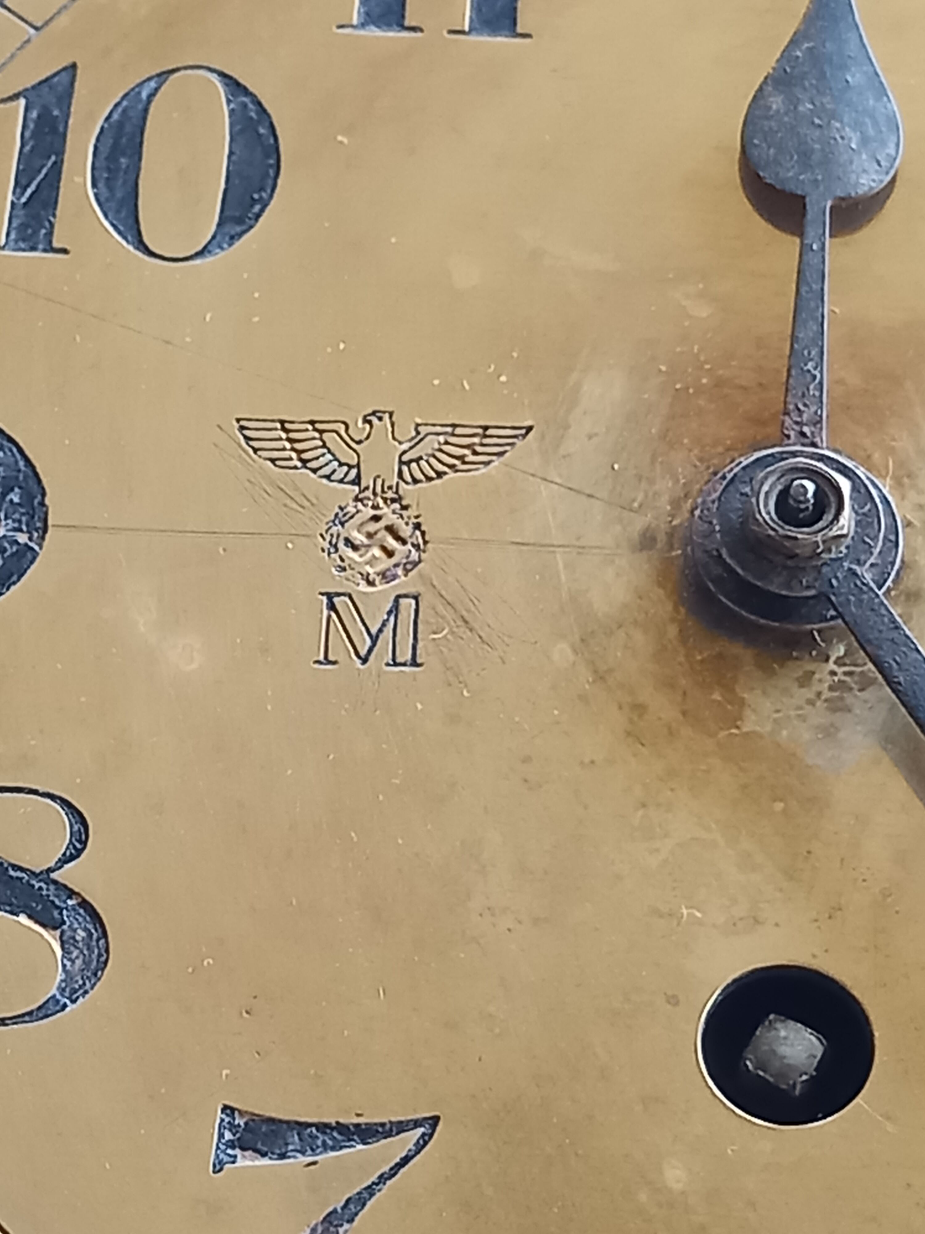 Kriegsmarine on-board clock