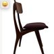 Vintage dining room chairs teak Topform design 60s Louis van Teeffelen