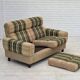 1980s, Danish 2-seater sofa by Nisbo Horsens, furniture wool.