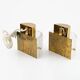 Carl Fagerlund Lights Glass and Brass for Orrefors Sweden 1960