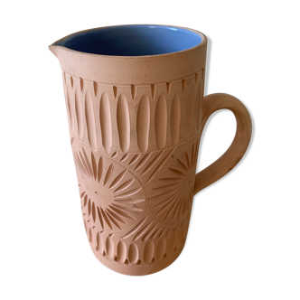 Terracotta pitcher