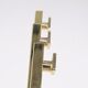 Romeo Rega brass coat rack, 1960s