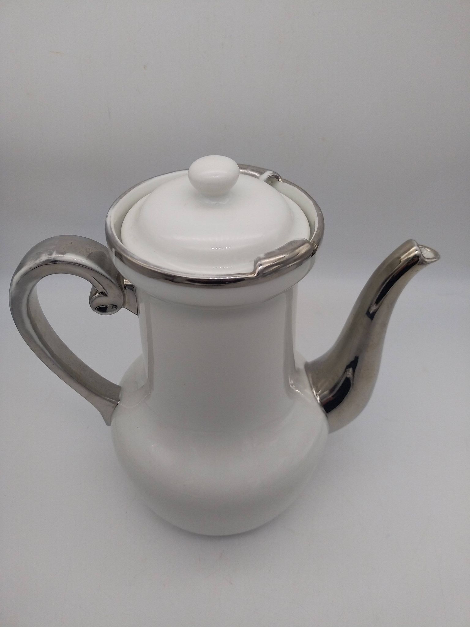 Teapot Coffee Maker Aluminite Frugier Limoges.