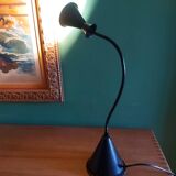 Vintage 80'S lamp with diabolo lampshade, made in Italy