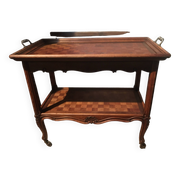 Louis XV style rolling dessert trolley