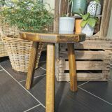 Handmade tripod stool