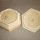 Yellow What's earthenware candy box