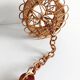 Handcrafted Bamboo and Rattan Pendant Lamp, Spanish Modernist, 1960s