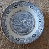Old yeddo sarreguemines hollow dish