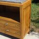 Small Art Deco piece of furniture, marble top.