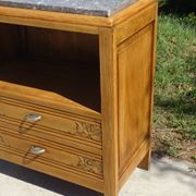 Petit meuble Art Déco, dessus en marbre