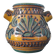 Vintage glazed ceramic vase