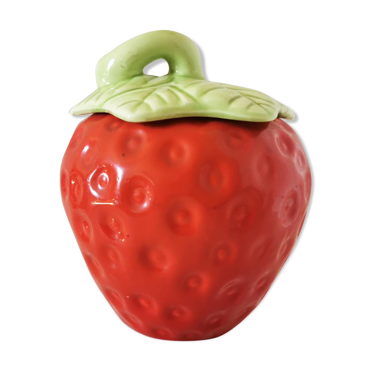 Strawberry ceramic box