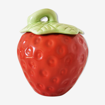 Strawberry ceramic box