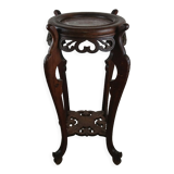 Sellette wood marble