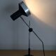 Jumo cast iron and Chrome 1960 desk lamp