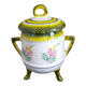 Pot Tripode avec Couvercle - Faïence Henriot Quimper - Décor Breton