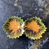 Vallauris ceramic dish signed