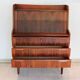 Scandinavian mahogany secretary, Norway, 1960.