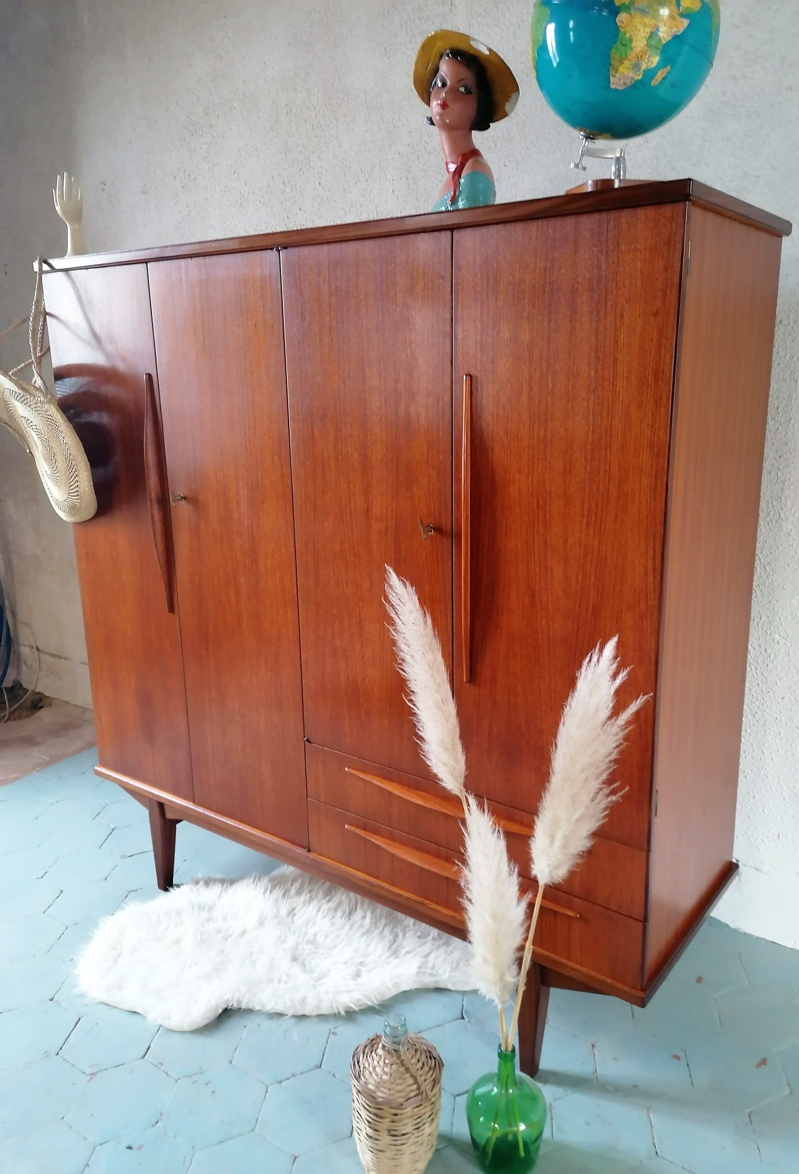 Armoire teck