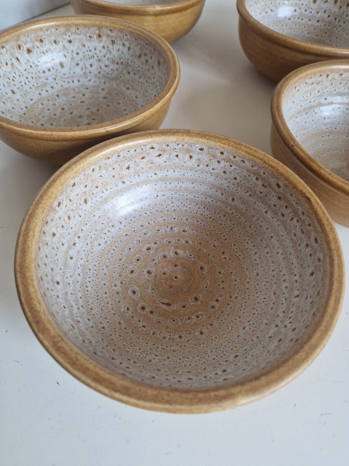 Set of 6 Niderviller Bowls Model Fauve
