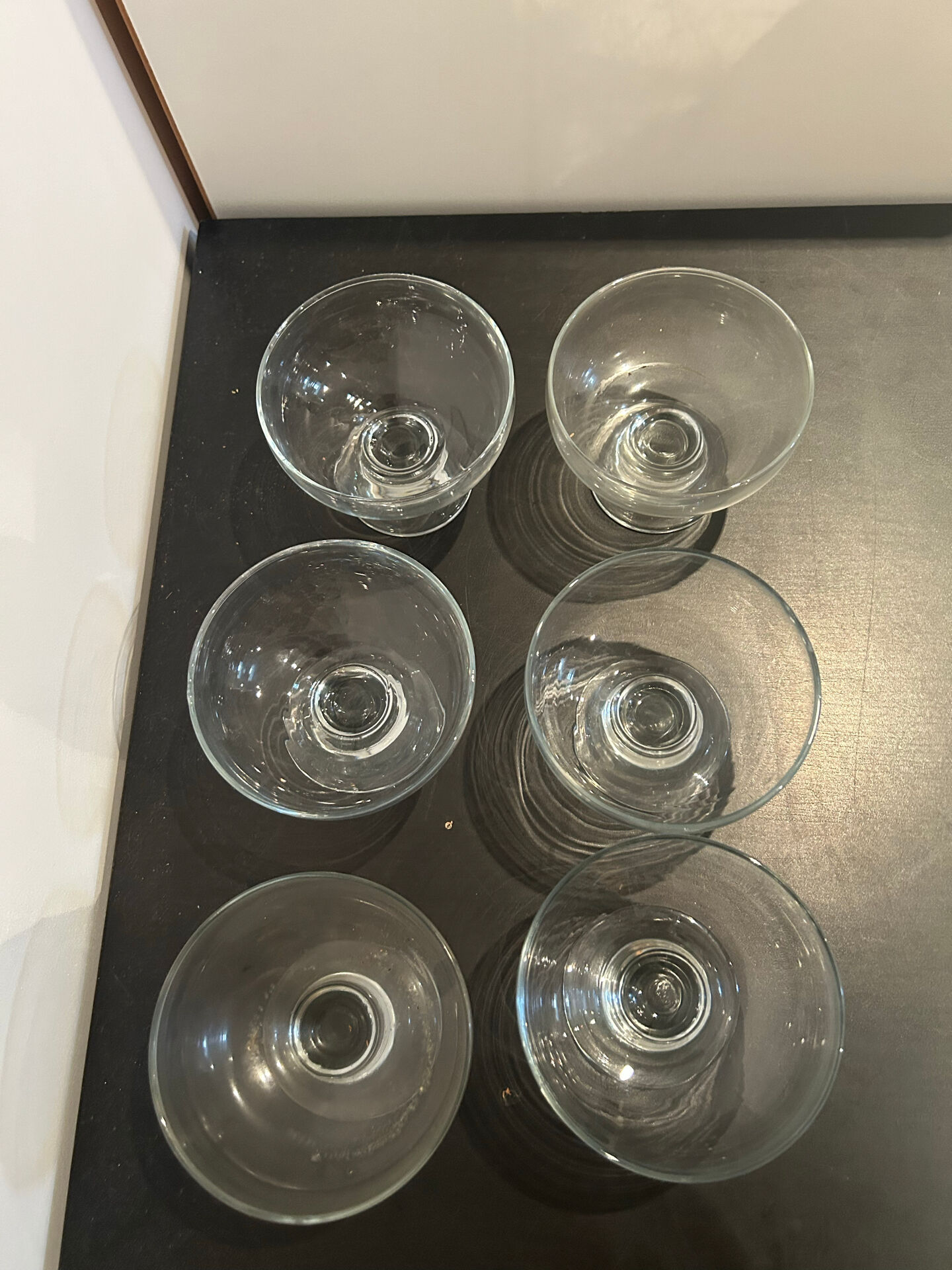 Lot of 6 dessert bowls