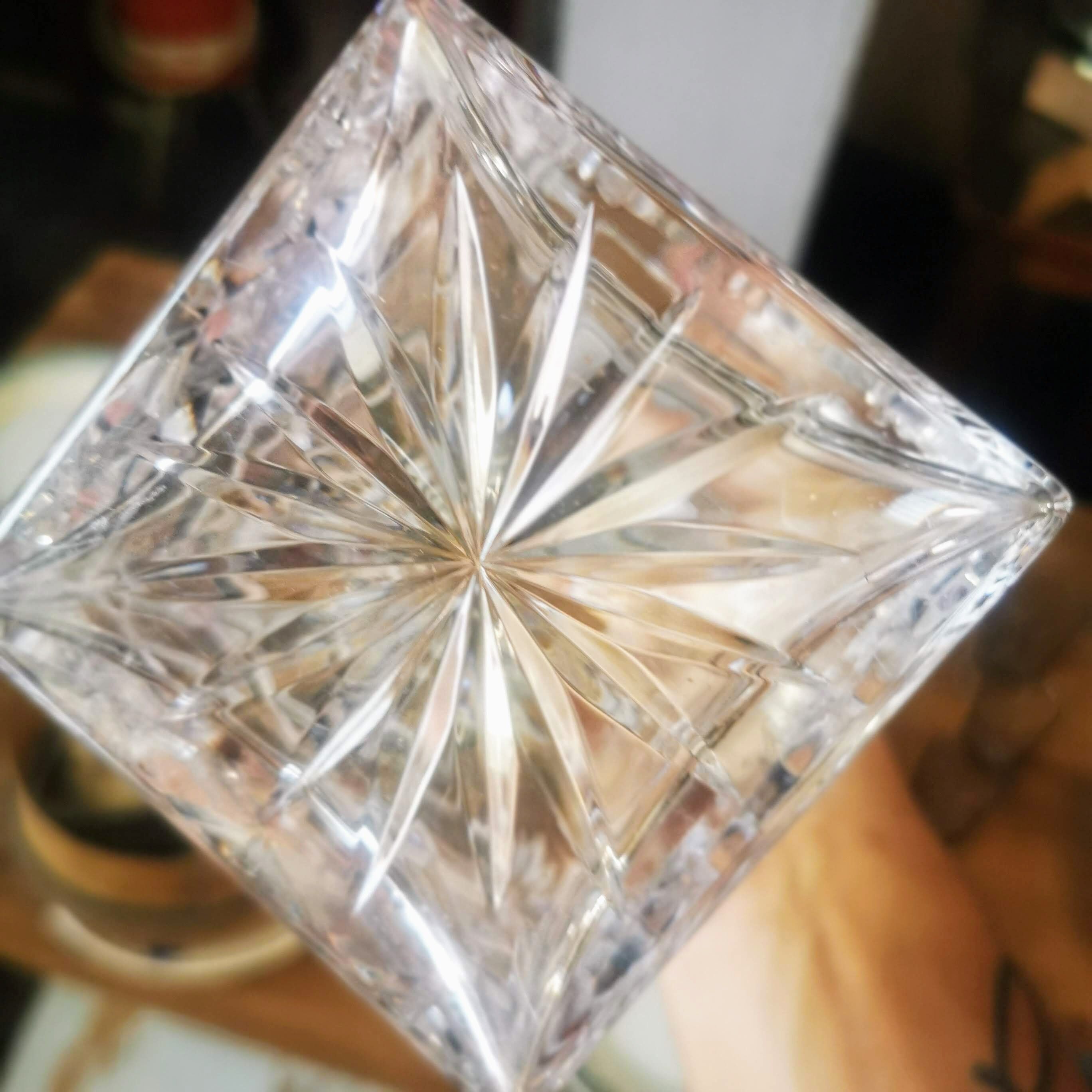 Crystal whisky carafe