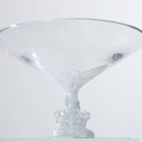 Large Lalique Plumeria crystal bowl circa 1980