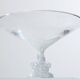 Large Lalique Plumeria crystal bowl circa 1980