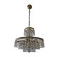 Crystal grapevine waterfall chandelier