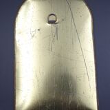 Oriental mirror in worked copper 24x15cm