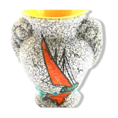 small ancient ceramic vase