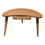 Scandinavian bean-shaped coffee table