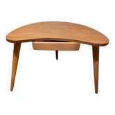Table basse scandinave forme haricot