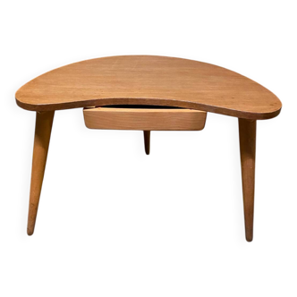 Scandinavian bean-shaped coffee table