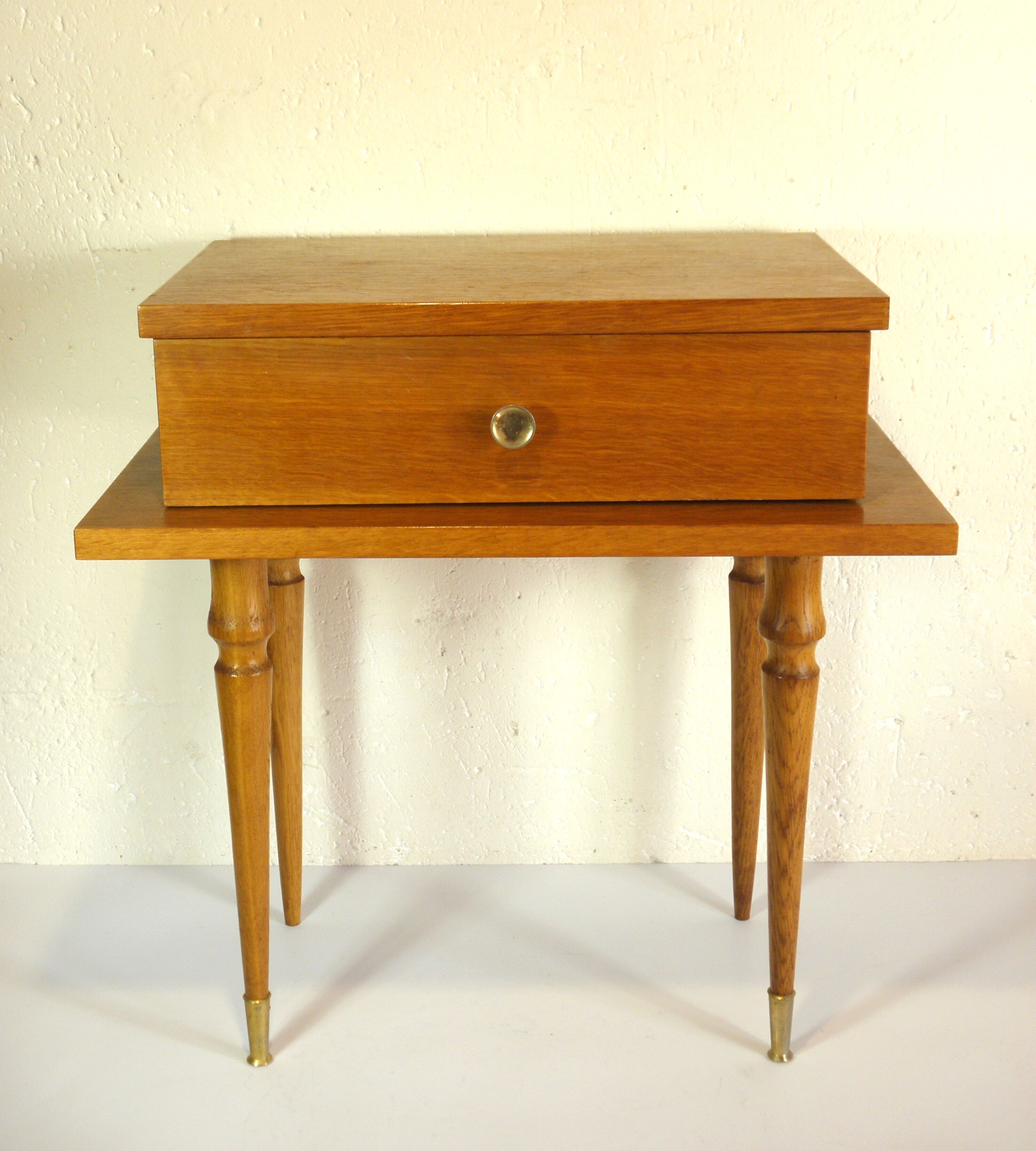1960s bedside table