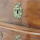 Rustic walnut chest of drawers from the 18th century