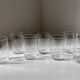 Set of 7 Baccarat crystal goblets, Richelieu Champigny model