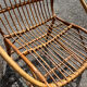 Rattan armchair