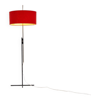 Minimalist floor lamp by Kaiser Leuchten (Germany, 1960s).