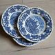 4 antique Wedgwood dessert plates
