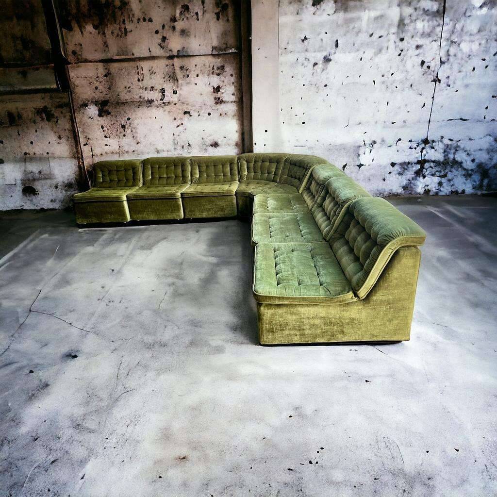VINTAGE XL MODULAR SOFA/LOUNGE: 8 PIECES