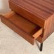 Chest of drawers or bedside table in rosewood 1950