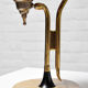 Mid-Century Italian Table Lamp by Oscar Torlasco for Lumen Milano, 1950s