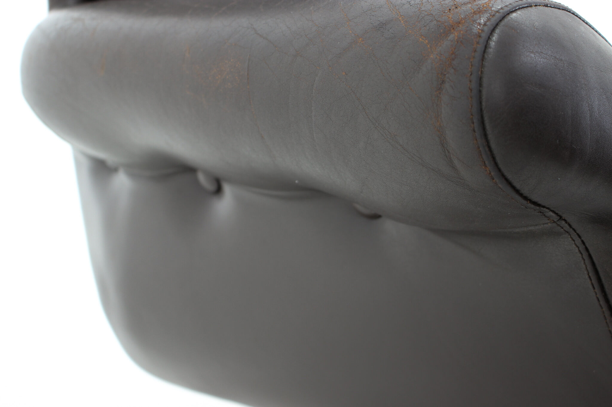1970's Scandinavian Leather Armchair