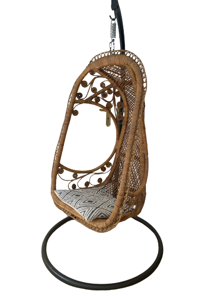 Rattan hanging chair