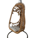 Fauteuil suspendu en rotin