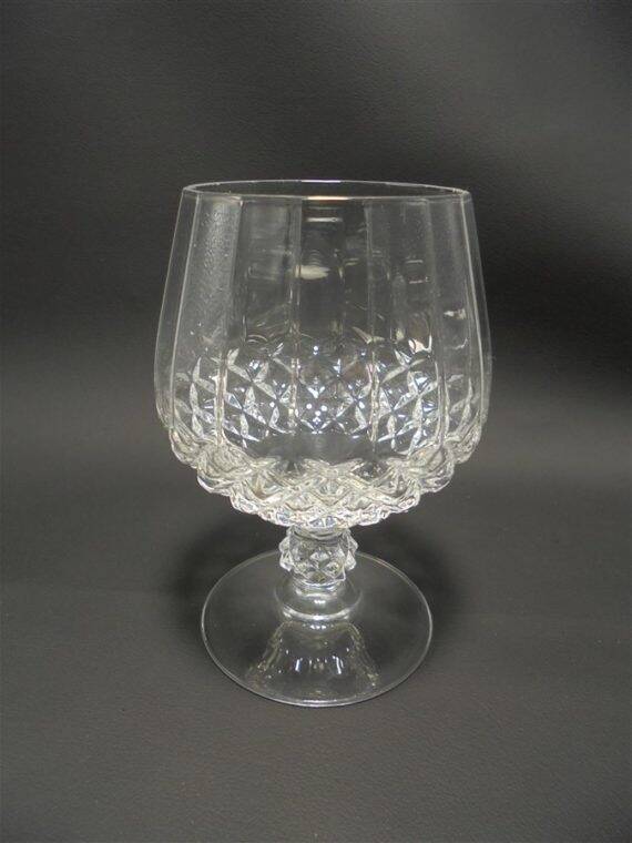Set of 6 cognac glasses