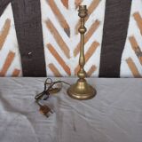 Solid brass lamp base