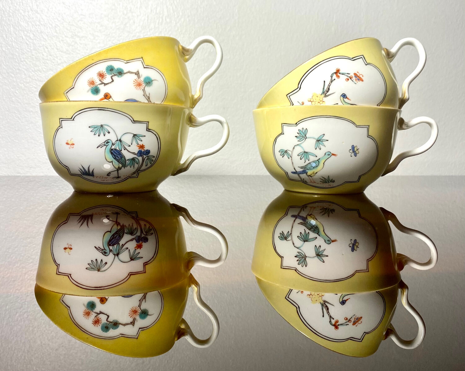 Samson porcelain cups 19eme